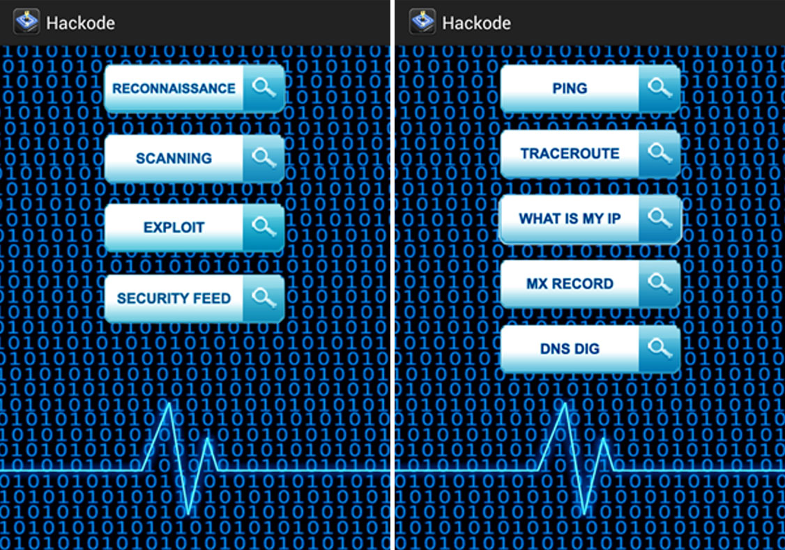 Hackode- Android app