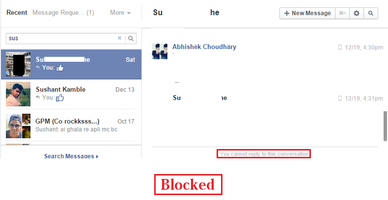 how to see someone who blocked you on facebook
