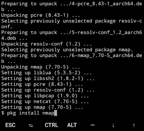 install-nmap-on-android