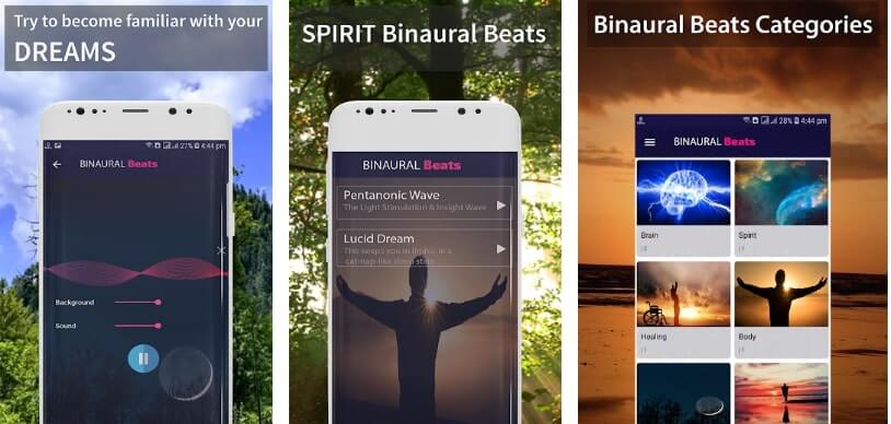Binaural Beats meditation and relaxation