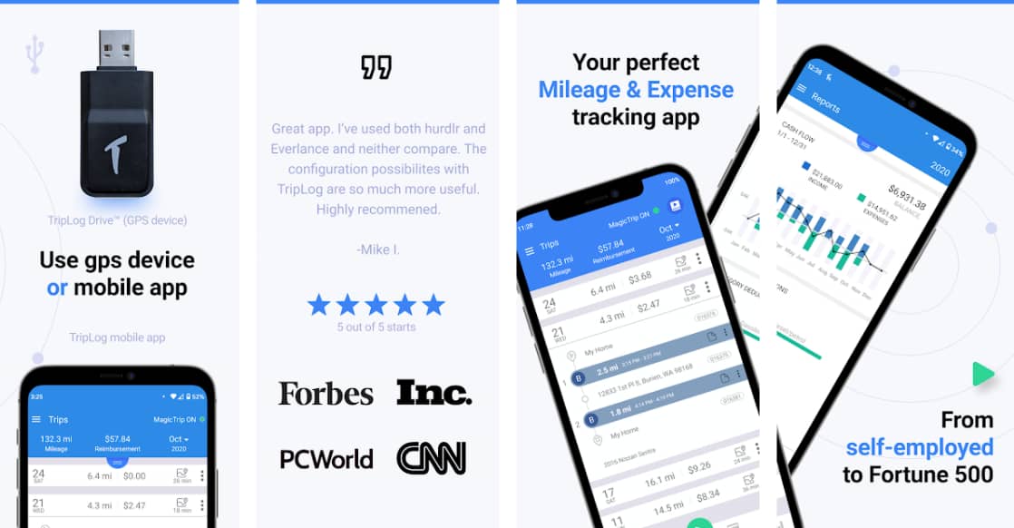 mileage tracking apps for iphone 
