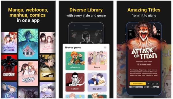 best manga apps for ios