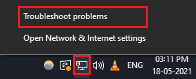 Fix WiFi Connected But No Internet Access using troubleshooter