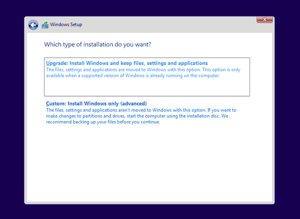 Update Windows 10 to Windows 11