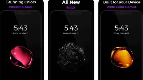 Minimal Live Wallpaper Apps for iPhone