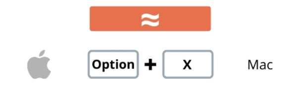 option and x for mac
