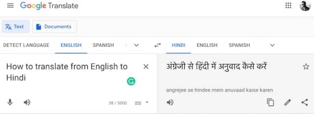 English to Hindi Translation Websites