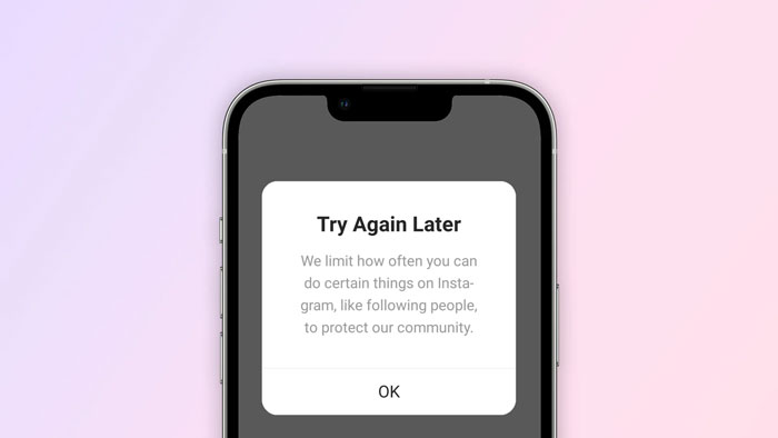 [FIXED] We Limit How Often You Can Do Certain Things on Instagram