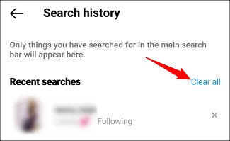 Ways Clear Instagram Search Suggestions
