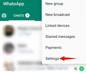1 whatsapp settings