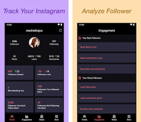 Unfollowgram Alternatives: Apps Find Unfollowed