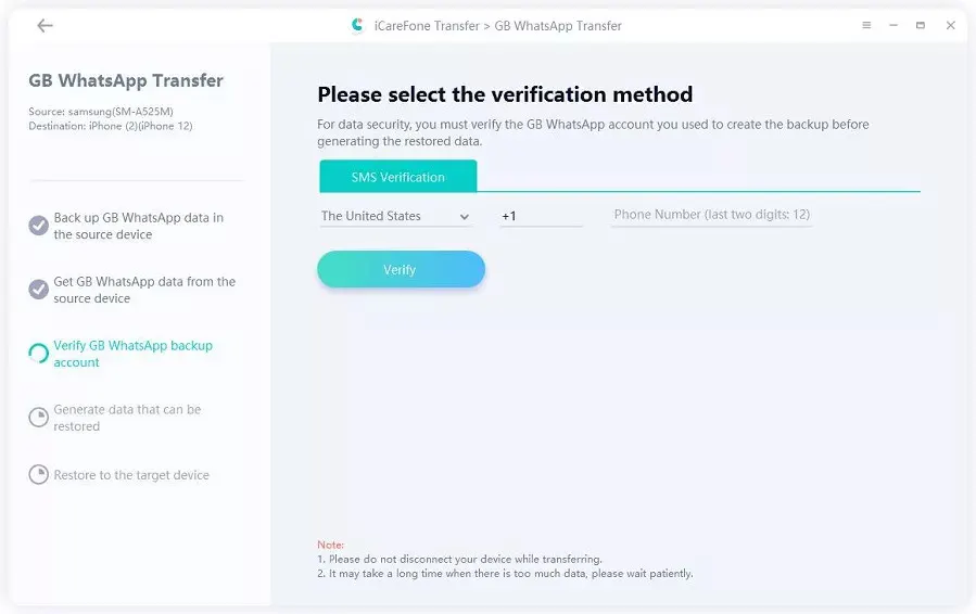Transfer GBWhatsApp Data Phone? (iPhone Supported)