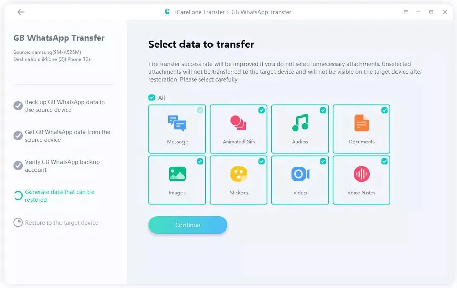 Transfer GBWhatsApp Data Phone? (iPhone Supported)