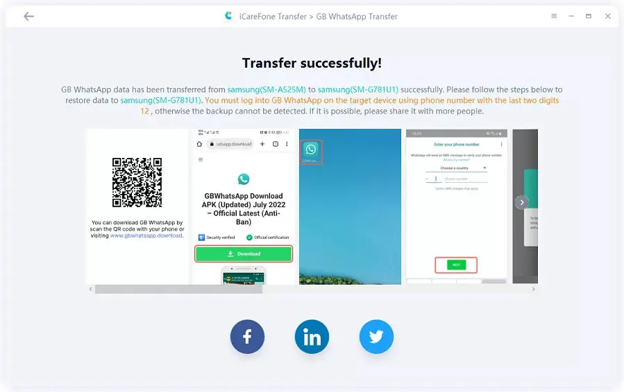 Transfer GBWhatsApp Data Phone? (iPhone Supported)