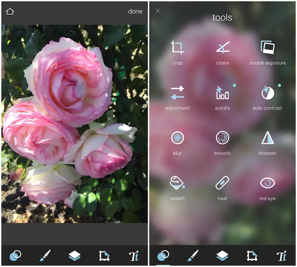 Free Photoshop Apps iPhone Android