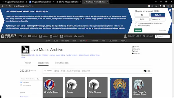 Legal Free Music Download Sites