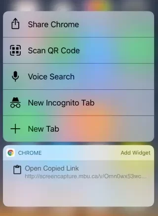 Scan Codes Using Google Chrome iPhone?