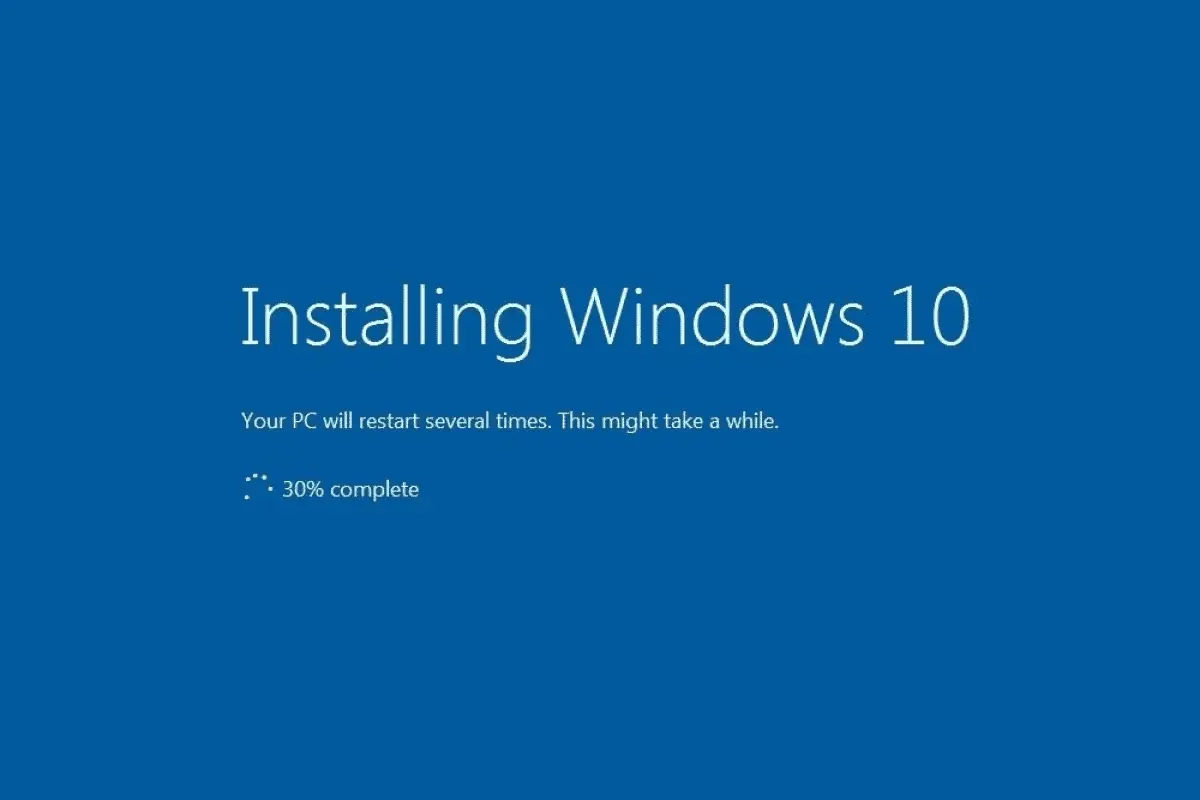 installing windows 10s