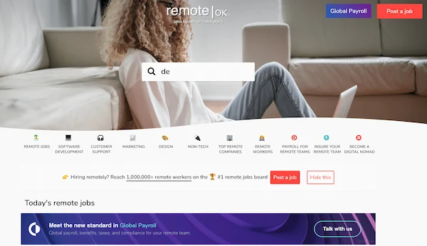 Websites That Offer Remote Jobs Paying ($$$)