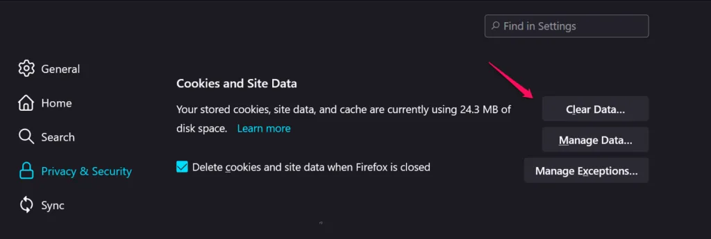 Clear Browser Saved Form Data in Firefox 4 1024x345 1