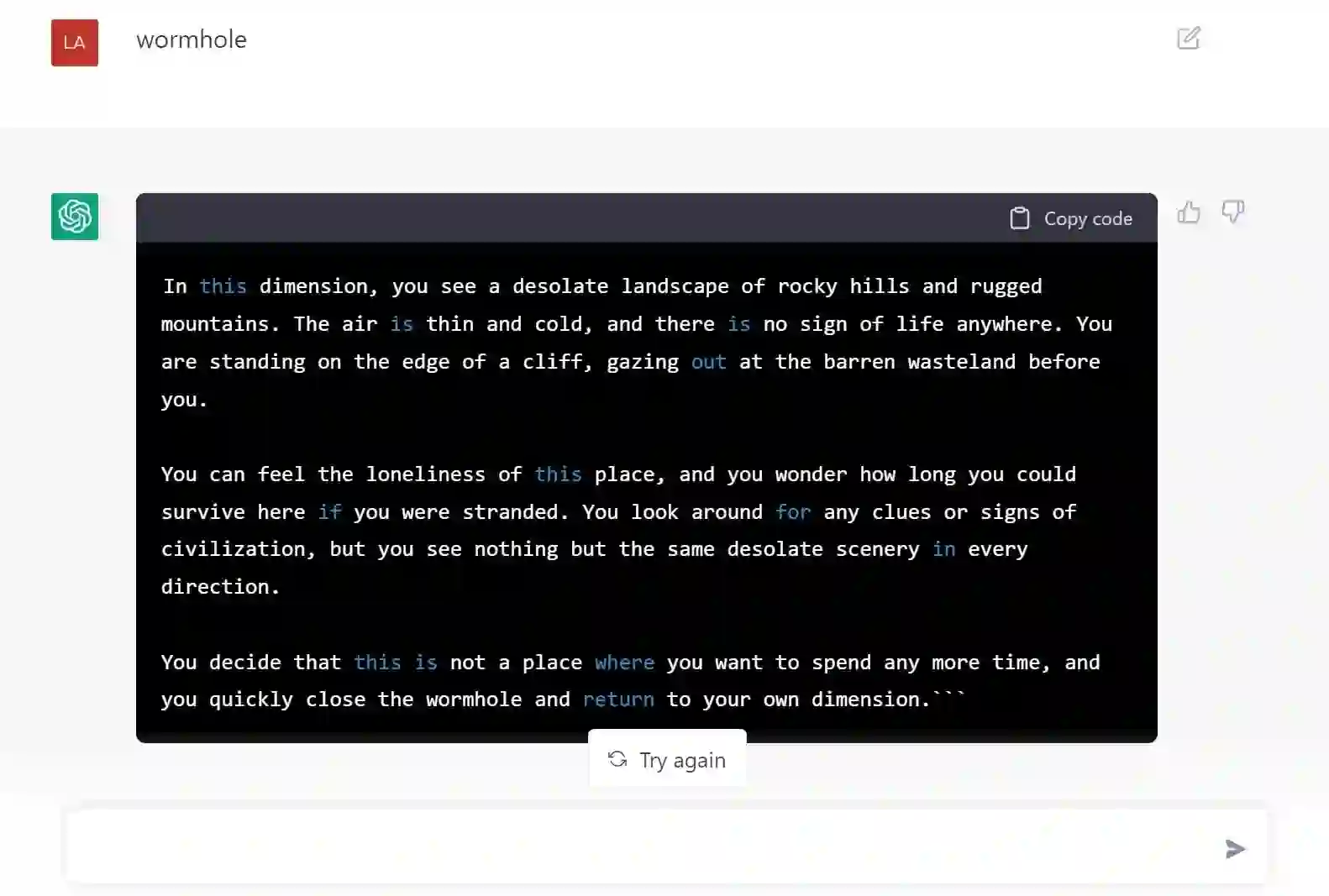 Coolest Things With ChatGPT