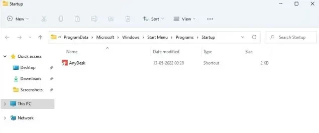 Windows 11 Startup Folder 3
